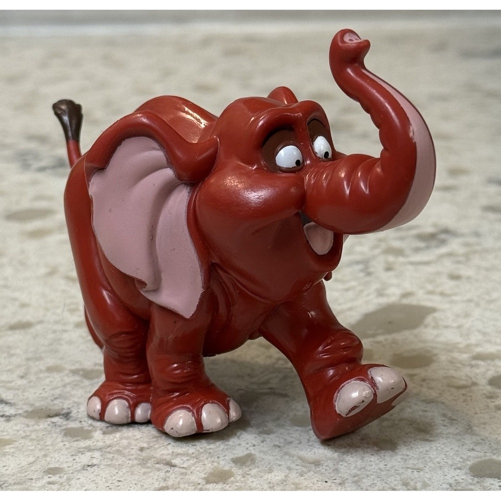 Disney Burroughs Tantor Elephant Tarzan Jungle Figure Toy Vintage